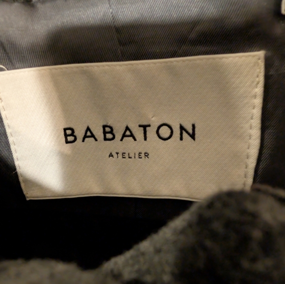 Babaton Atelier Wool Cashmere Hooded Coat | Aritzia | Italian Fabric | Size L - Picture 7 of 15